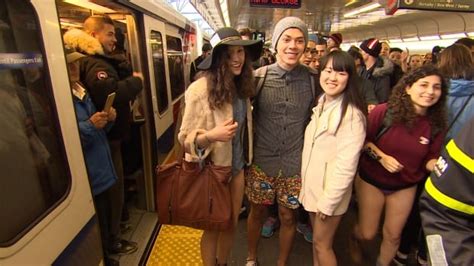 No Pants Skytrain Ride Attracting More People Than Ever Despite Being