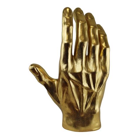 Large Gold Decorative Hand Ornament The Nifty Nook