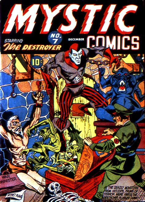 Mystic Comics Vol1 Timely Comics 1940 7 Issue 7