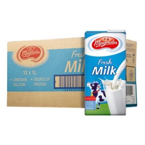 Uht milk packaged in a sterile container has a typical unrefrigerated shelf life of six to nine months. MAGNOLIA UHT FRESH MILK-1LTR (1CTN-12PCS) - Rgg Plus