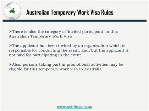 Ppt Get Temporary Work Visas Australia Powerpoint Presentation Free
