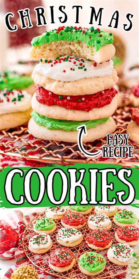 Soft Christmas Sugar Cookies Recipe Sugar And Soul