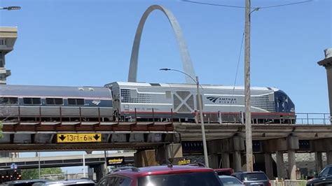 Amtrak In St Louis Mo Youtube