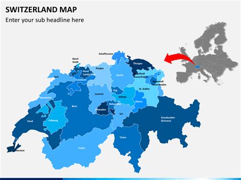 Switzerland Map Powerpoint