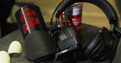 The Pringles Headset Will Feed You Mid Game By Smashing Chips Into