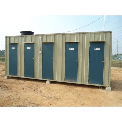 Cabins with toilets & washbasins only. Toilet Cabin With Septic Tank | Malaysia Office Cabin ...