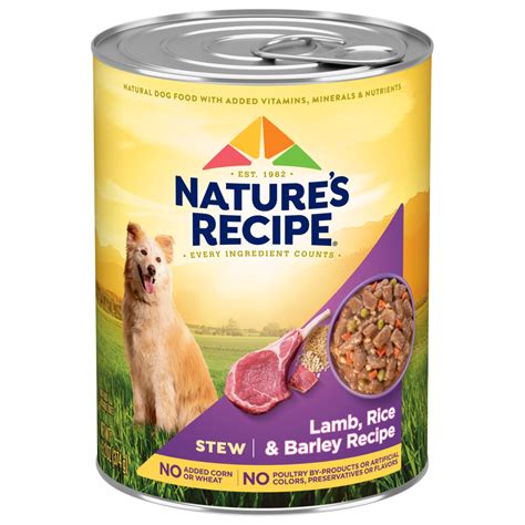 Original Lamb And Rice Adult Dry Dog Food Natures Recipe