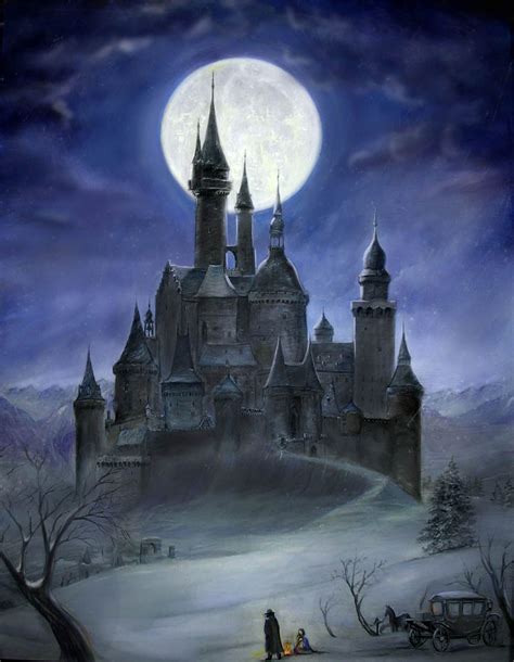 Gothiccastlereworked Gothic Castle Fantasy Castle Castle Painting