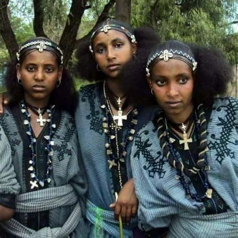 Wollo Amhara Ethiopian Women Ethiopian Clothing Amhara