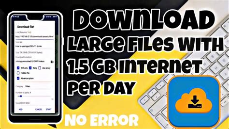 It's the fastest video downloader on market. How To Download Large Files With 1gb/day Internet,Best Download Manager - YouTube