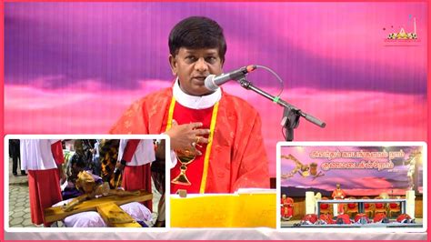 Revfr Clement Rosario Sermon Good Friday Vellore Youtube