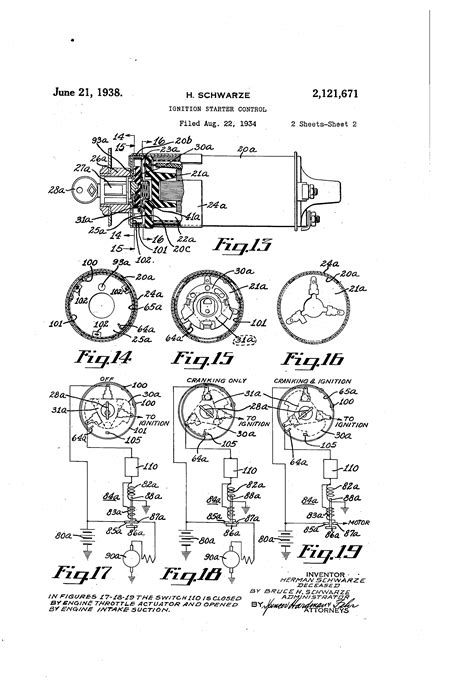 Numbers shown at the connection points on the above diagrams, correspond to the terminal numbers on the switch. Pollak Ignition Switch Wiring Diagram