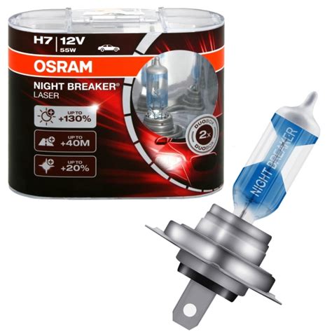 • 02 lâmpadas h4 night breaker laser nova geração • código do produto: Λάμπες Osram Night Breaker Laser H7 12V 55W 64210NBL - e ...