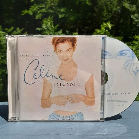 Celine Dion Falling Into You Vintage 1996 Cd Album All Etsy