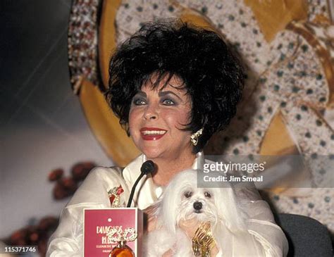 Elizabeth Taylor Holds A Press Conference Photos And Premium High Res