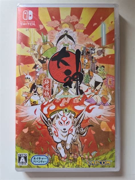 Okami Hd For Nintendo Switch Video Game Video Gaming Video Games