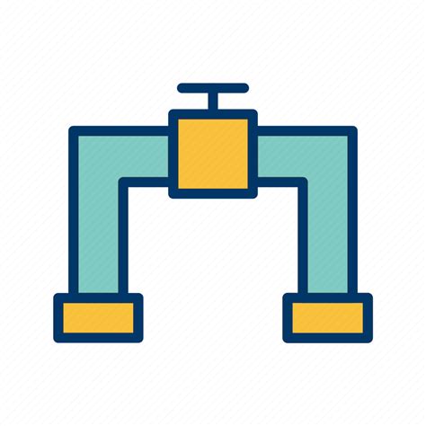 Pipe Valve Flow Icon Download On Iconfinder