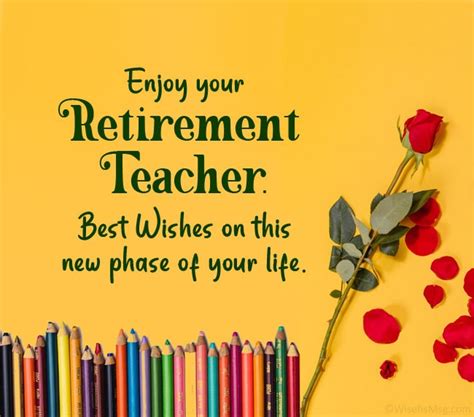 75 Retirement Wishes And Quotes For Teachers Wishesmsg 2022