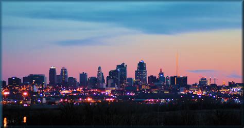 Kansas City Skyline Wallpaper Wallpapersafari