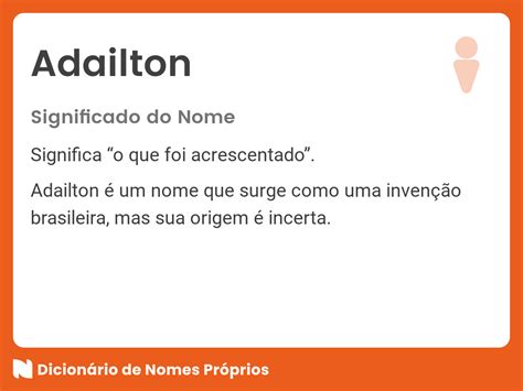 Significado do nome Adailton