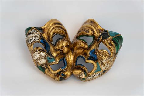 Venetian Mask To Hang Tragedy And Comedy Fantasy