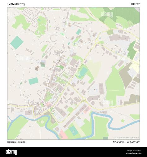 Mappa Di Letterkenny Immagini Senza Sfondo E Foto Stock Ritagliate Alamy