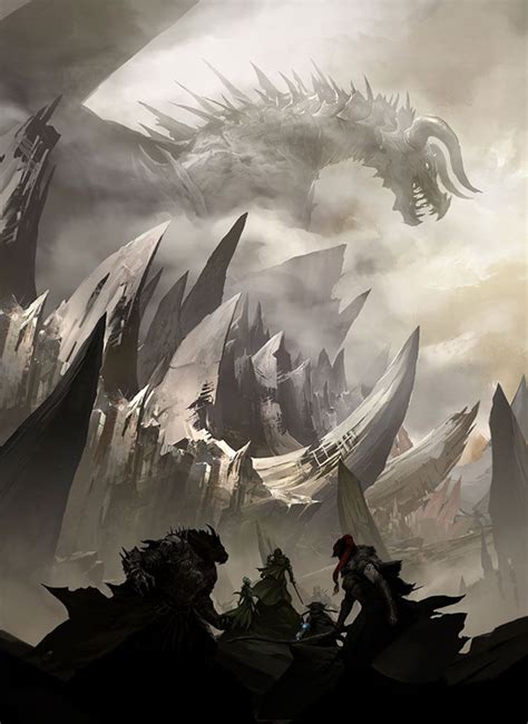 Dragon From Guild Wars 2 Dragon Pictures Fantasy Dragon Fantasy Art