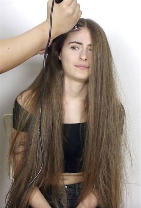 239 Best Super Long Hair All Cut Off Images On Pinterest Long Hair