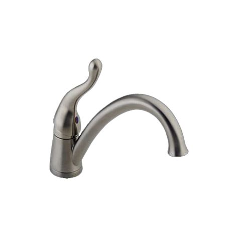These faucets' graceful curves, solid engineering, and elegant finishes are sure to complement any kitchen. Delta 117-SSWF Stainless Steel Talbott Kitchen Faucet | eBay
