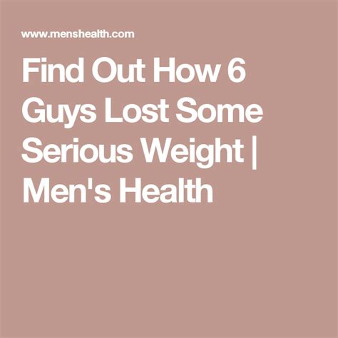 How To Lose Your Gut According To 6 Regular Guys Health Mens Health
