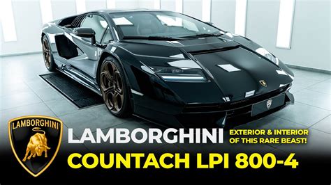 2022 Lamborghini Countach LPI 800 4 First Detailing Video Full Of