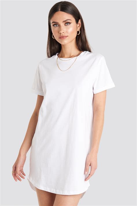 Dependence Enter Leopard White Oversized T Shirt Dress Safe Roar Come