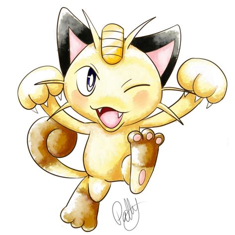 Meowth By Pokesonfangirl On Deviantart