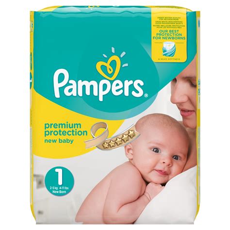 72 X Nappies £8 Pampers Premium Protection New Baby Size 1 2 5 Kg 4