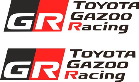 Zen Graphics Toyota Gazoo Racing Decals Stickers