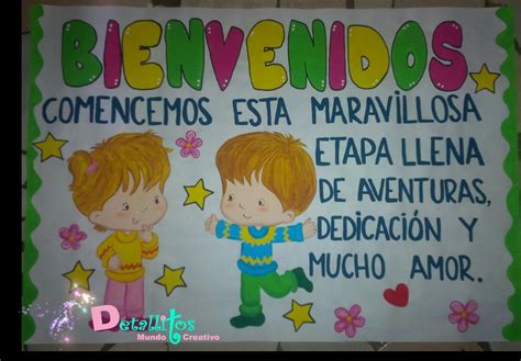 Pancarta De Bienvenida Ideas Para Merry Work Crafts Kids Calendar