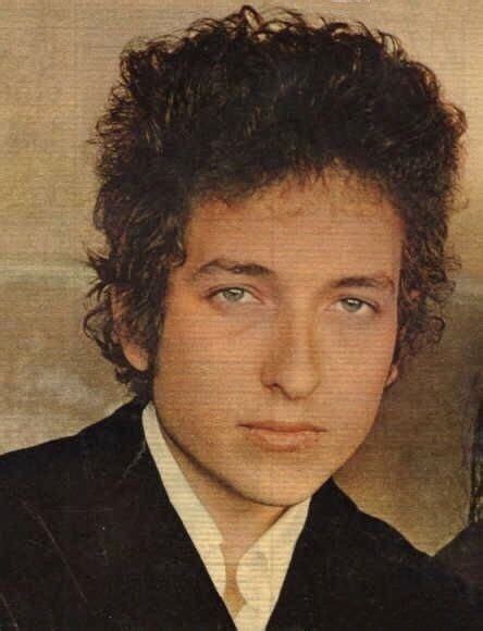 Bob Dylan Showing His Blue Eyes Know