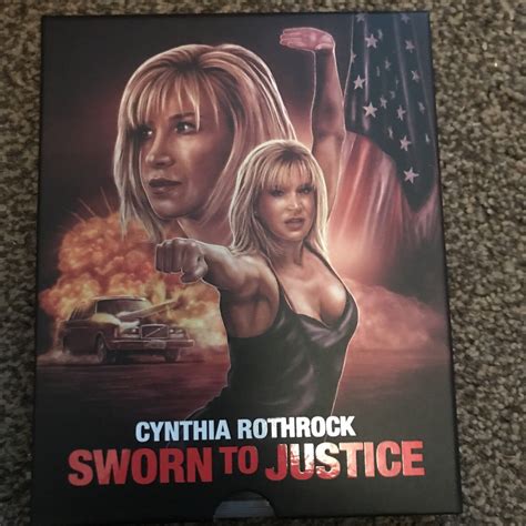 Sworn To Justice Blu Ray W Slip Cover Vsa Region Free Cynthia Rothrock