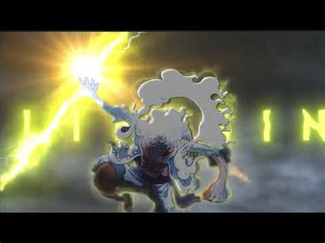 luffy gear  lightning manga animation editmmv youtube