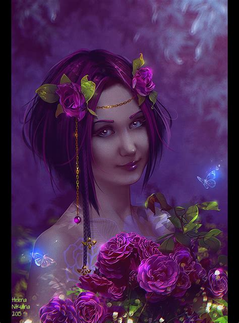 Flower Fairy Psd By Nikulina Helena On Deviantart