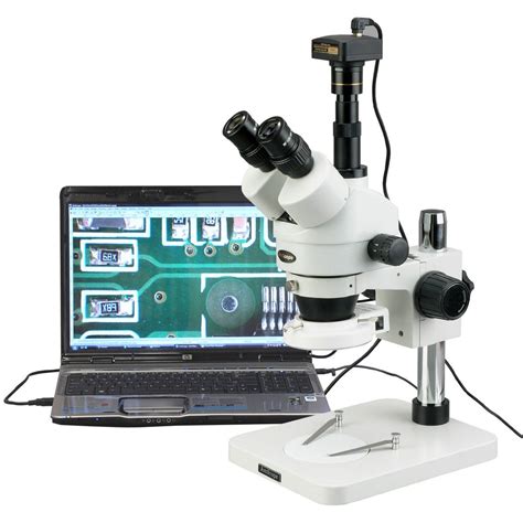 Dissecting Scope With Camera Stereo Microscope Digital Camera Led