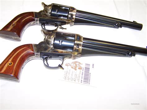Emf Uberti 1875 Remington Pistols Matched Pair For Sale