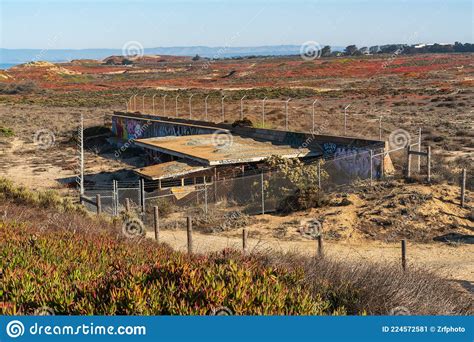 Fort Ord Dunes State Park In Coastal Monterey Stock Image Image Of