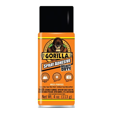 Gorilla Gluespray 4oz Gorilla Glue