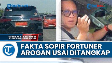 Sopir Fortuner Arogan Pakai Pelat Dinas Palsu TNI Ditangkap Hingga