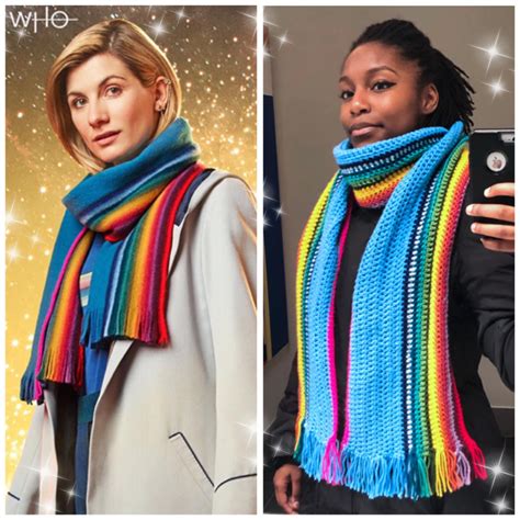 Made The 13th Doctors New Scarf From The New Years Day Special