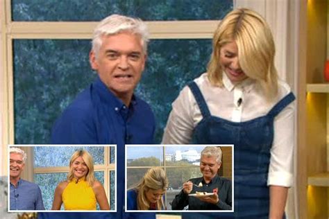 this morning viewers in hysterics over holly willoughby and phillip schofield s naughtiest
