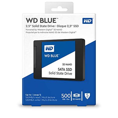 Western Digital 500gb Wd Blue 3d Nand Internal Pc Ssd Sata Iii 6 Gbs