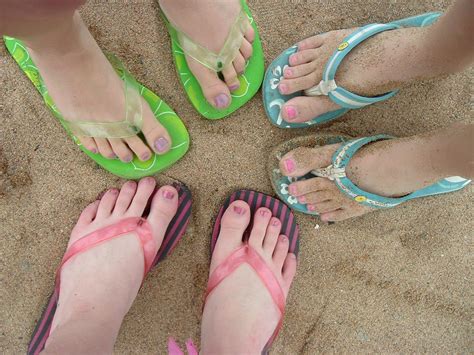 Flip Flop Sandy Toes By Blood Stained Angel1 On Deviantart