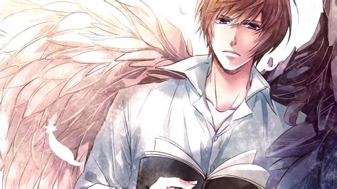 Yagami Light Death Note Wings Anime Boy Death Note Wallpapers
